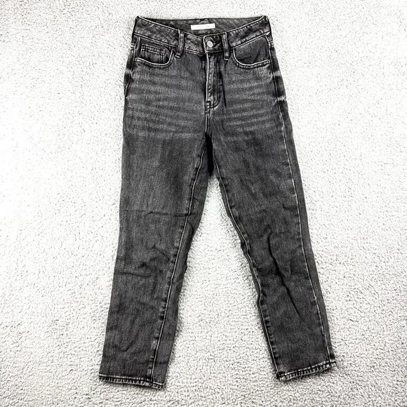 PacSun Jeans Pacsun Mom Washed Black Jeans Womens Size 22 High